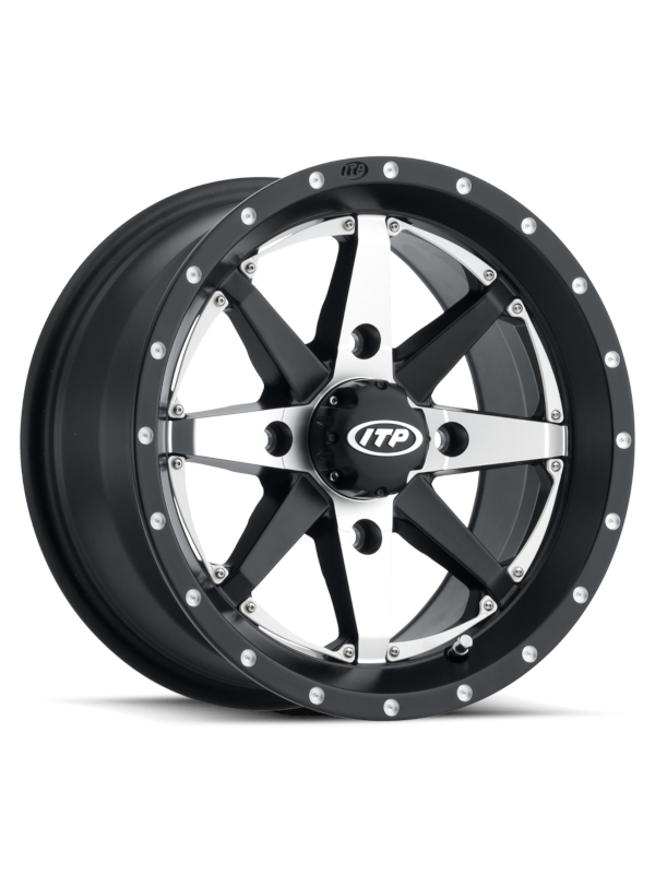 ITP CYCLONE 15x7 4/156 5+2 Black/Machined 1522309727B (komplet 4 szt.)